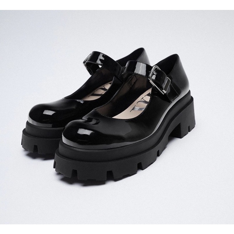 Mary Jane Heeled Shoes ZR hàng tuồn