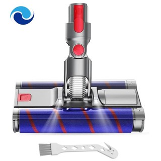Đầu bàn chải mềm có đèn pha led cho máy hút bụi dyson v7 v8 v10 v11