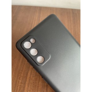 Ốp lưng dẻo đen samsung S20 Fe silicon đen chống bám vân tay