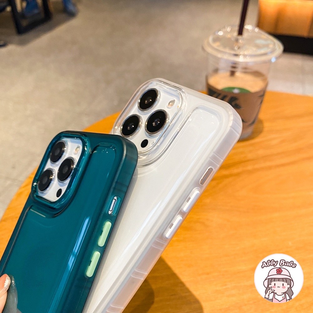 Ốp Điện Thoại TPU Mềm Nhám Trong Suốt Có Túi Khí Chống Bụi Cho IPhone 14 Pro Max 11 7Plus 13 12 11 Pro Max X XS XR