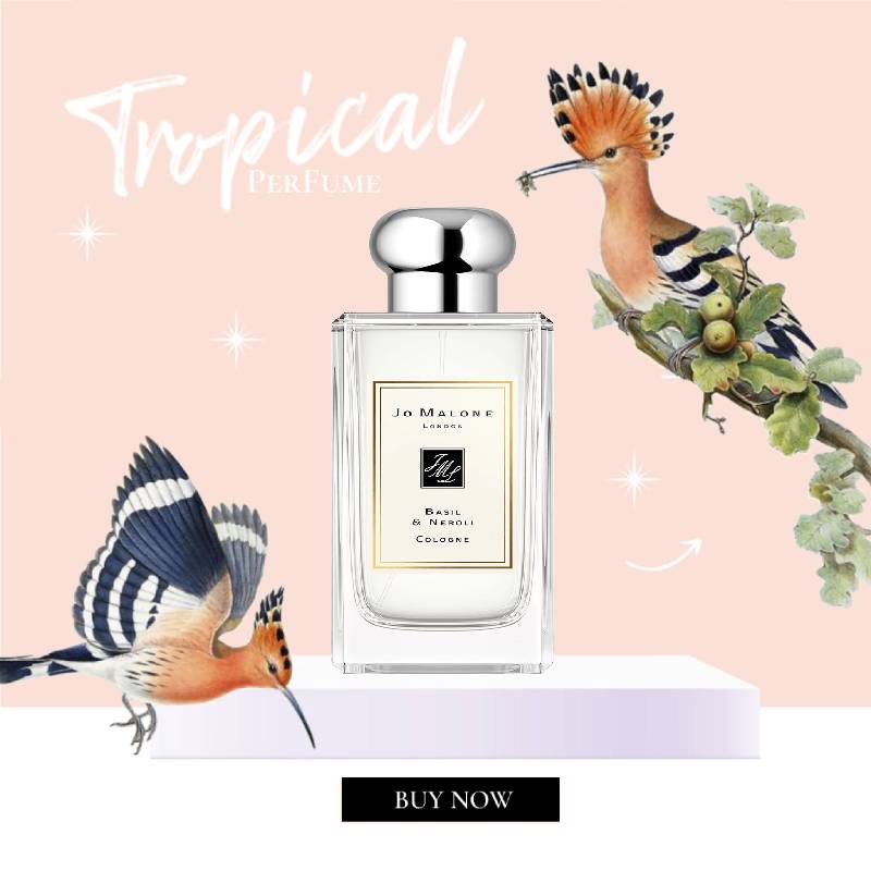 [𝕥𝕣𝕠𝕡𝕚𝕔𝕒𝕝] Nước Hoa  Jo Malone Basil & Neroli Test 5ml/10ml/20ml
