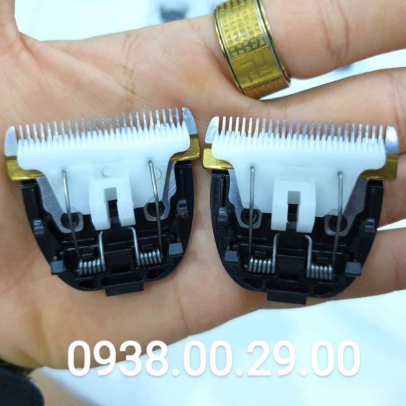 Lưỡi Sứ Tông Đơ Cắt Tóc Gia Đình Loại Tốt, Lưỡi Tông Đơ Cắt Lông Chó Mèo Chạy Êm Cắt Bén.