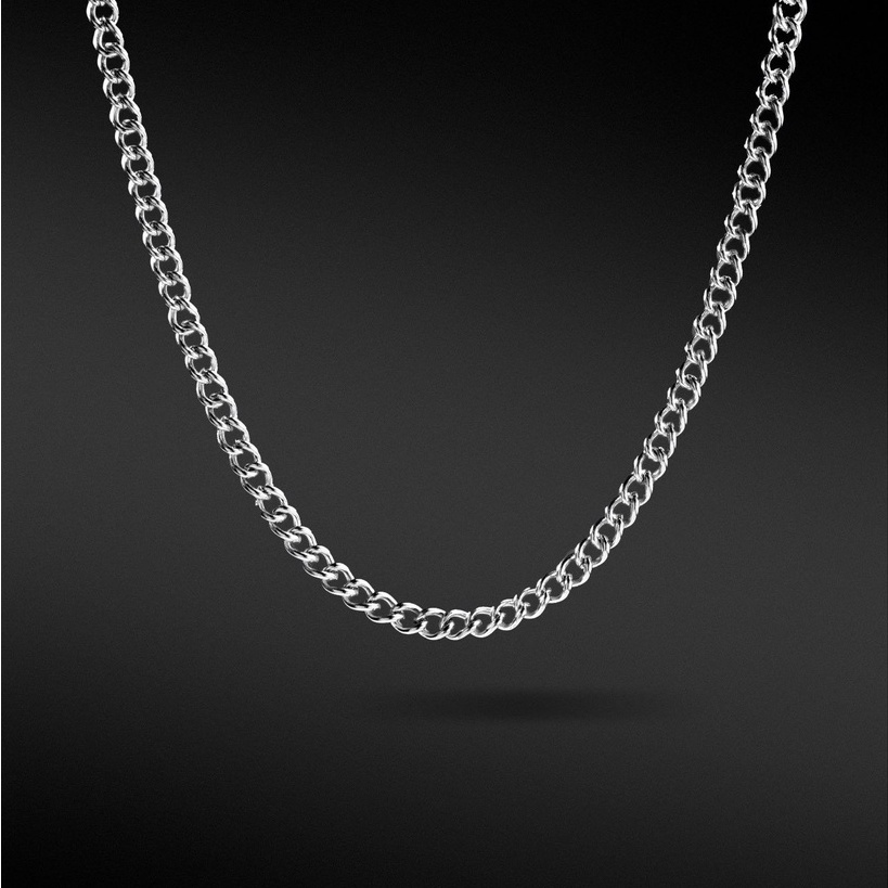 Dây chuyền nam, nữ Helios Equator - Vòng cổ trơn unisex phong cách basic chất liệu Thép không gỉ 316L cao cấp