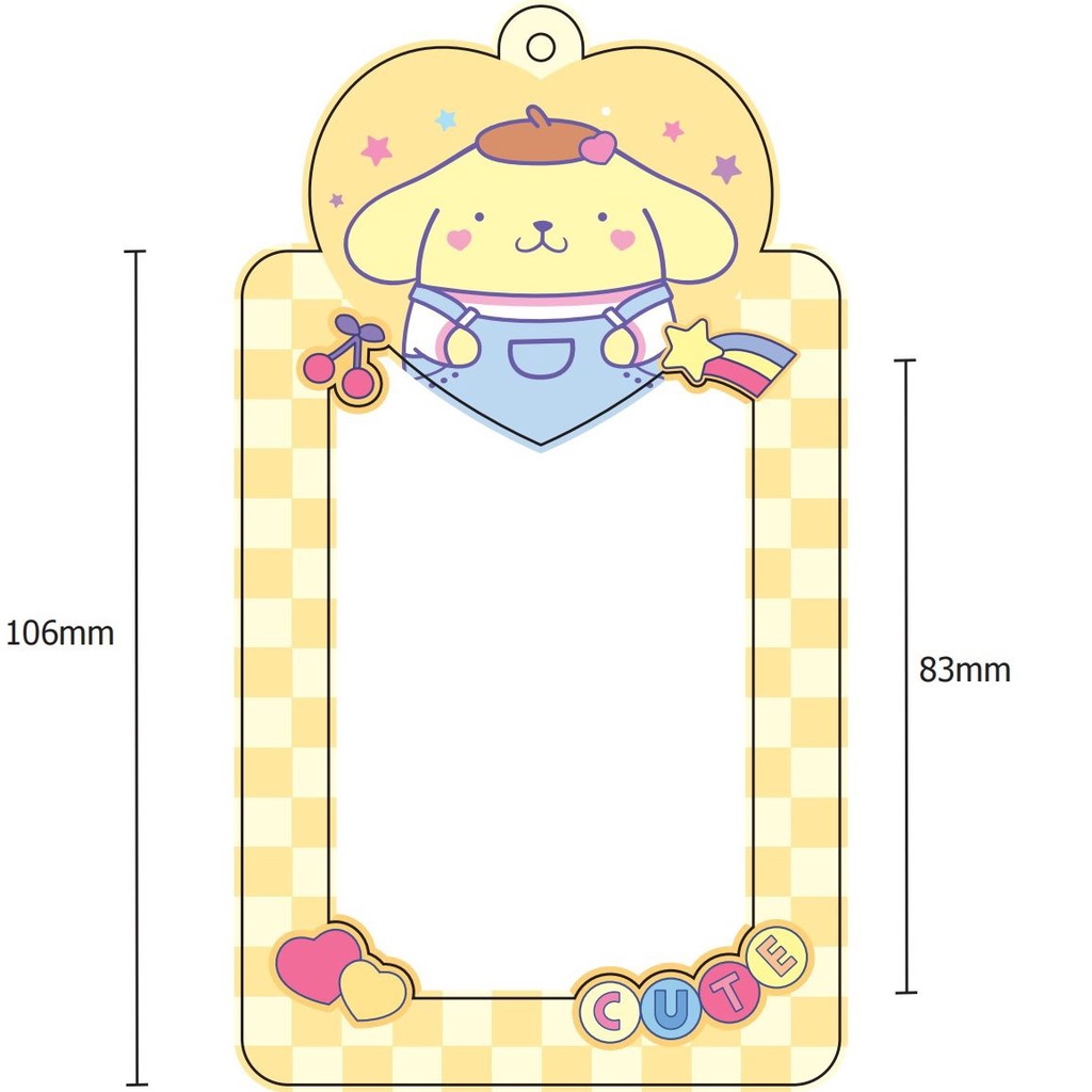 Vỏ Bọc Thẻ Học Sinh Galici Sanrio Merodi Pacha Kuomi