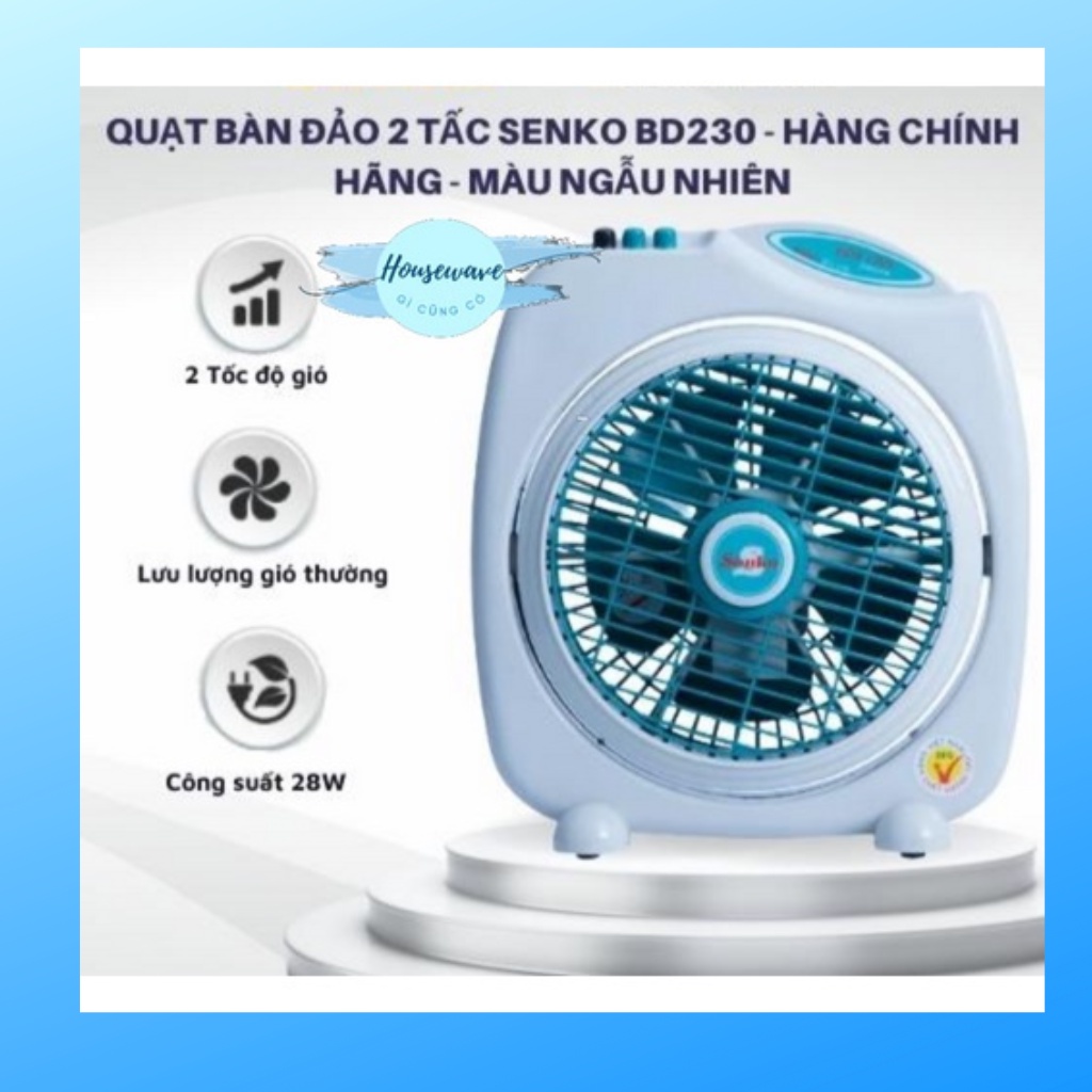 Senko_Quạt bàn đảo Senko BD230 - 100% chính hãng