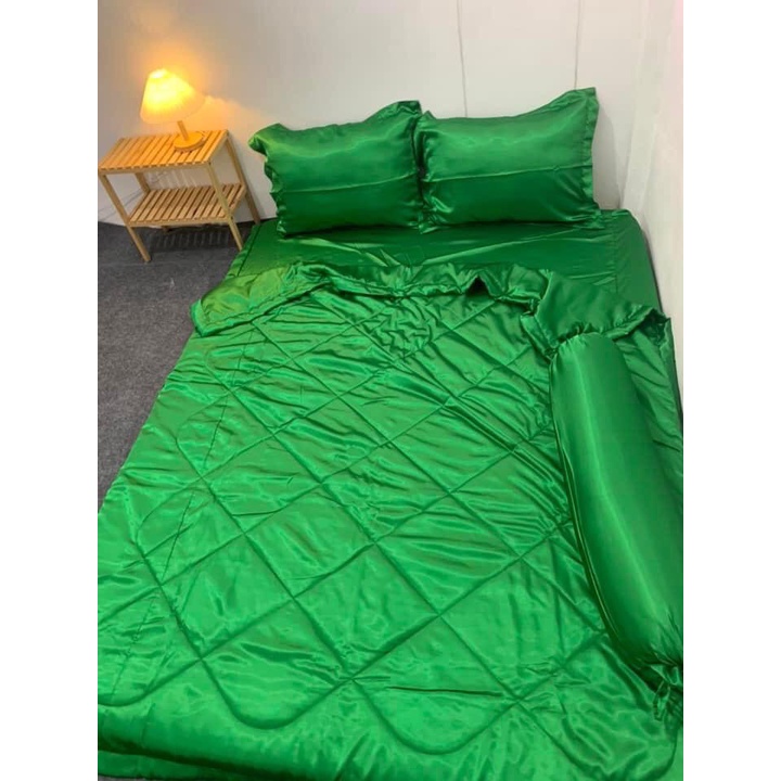 Bộ Chăn Ga Gối Phi Lụa Giá Rẻ Nhất Shopee