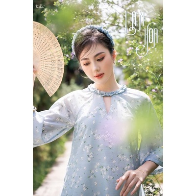 TIELA - Áo Dài Lam Hoa