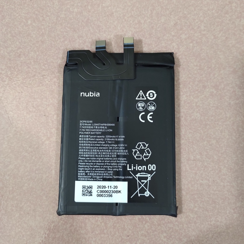 Pin zin chính hãng nubia red magic 7 / 7 s / 7 pro / 7 s pro