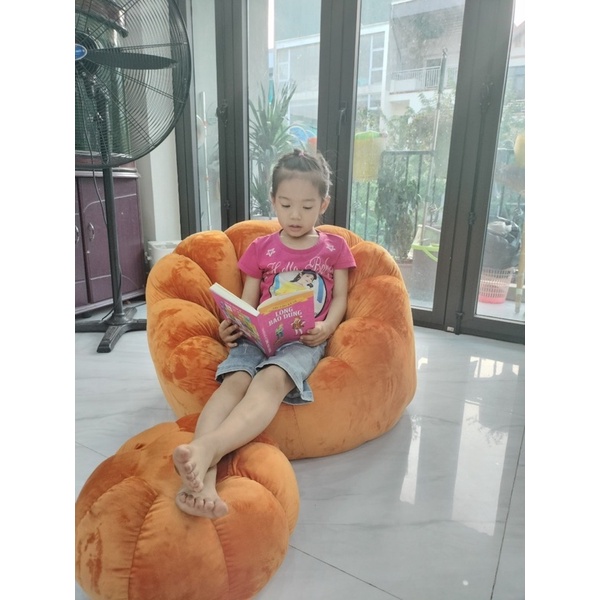 Ghế sofa thư giãn dựa lưng hình bông hoa siêu xịn sò -Mẹ Chũn | BigBuy360 - bigbuy360.vn