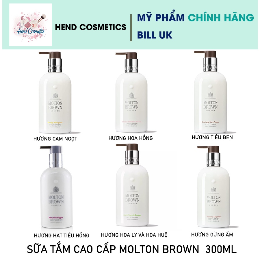 Sữa dưỡng thể cao cấp Molton Brown Body Lotion 300ml