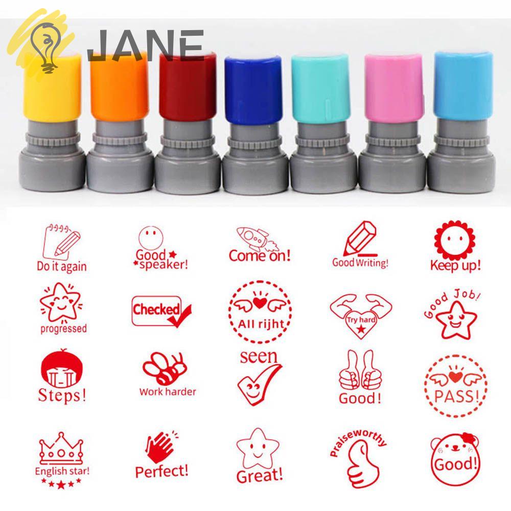 Con Dấu In Họa Tiết Hoạt Hình Trang Trí Sổ Tay DIY