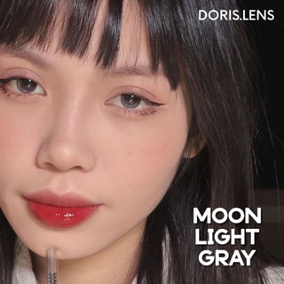 Kính Áp Tròng DORIS.LENS - MOON GRAY Không Giãn 13.8mm Lens Mắt Xám Tự Nhiên Filter Mặt Trăng