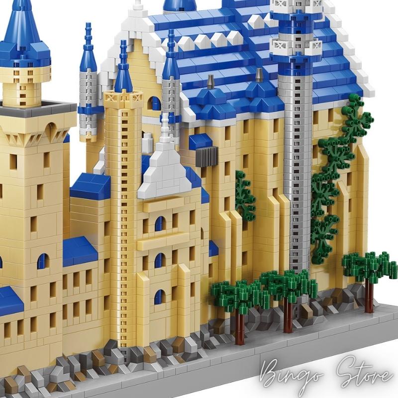 MÔ HÌNH LẮP RÁP LÂU ĐÀI NEW SCHWANTERIN 3948 CHI TIẾT