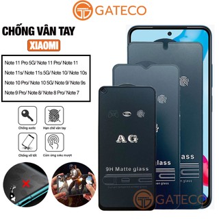 Cường lực chống vân tay redmi note 12 pro note 11 pro 5g 11s note 10 note 9s 8 7 pro 11t pro 12t pro k50 k40 k30