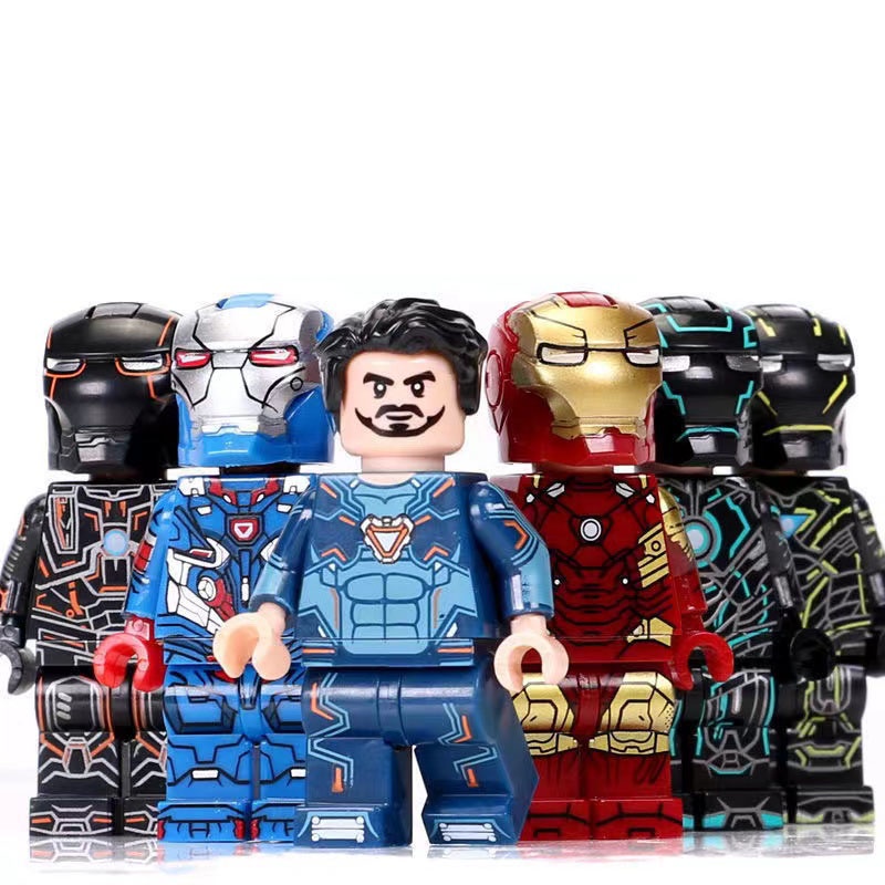 Bộ Đồ Chơi Lắp Ráp Lego Iron ManMinifigura