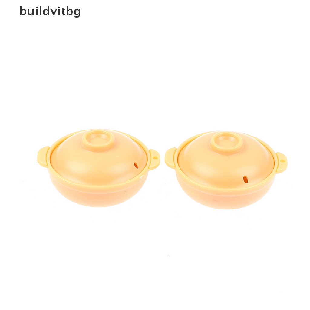 Bộ 2 Nồi Chảo Mini Dùng Cho Nhà Búp Bê Tỉ Lệ 1: 12