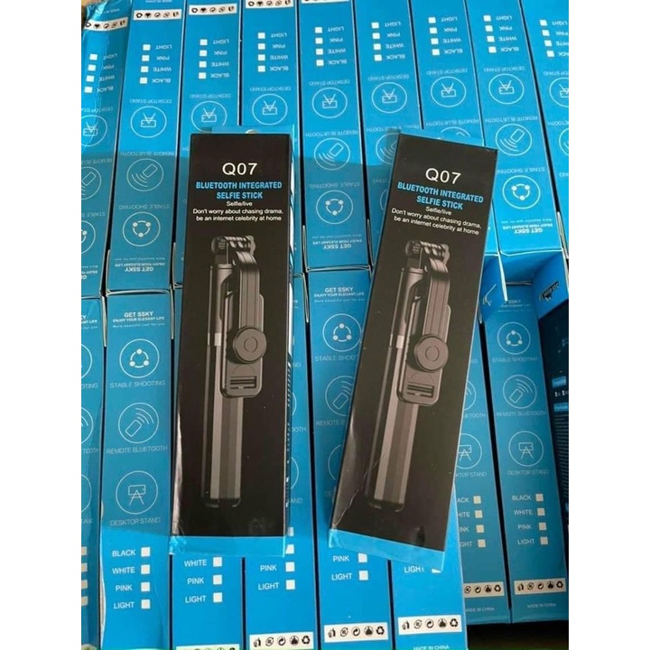Gậy Chụp Ảnh Tự Sướng Bluetooth 3 Chân Đa Năng – Tripod Q07