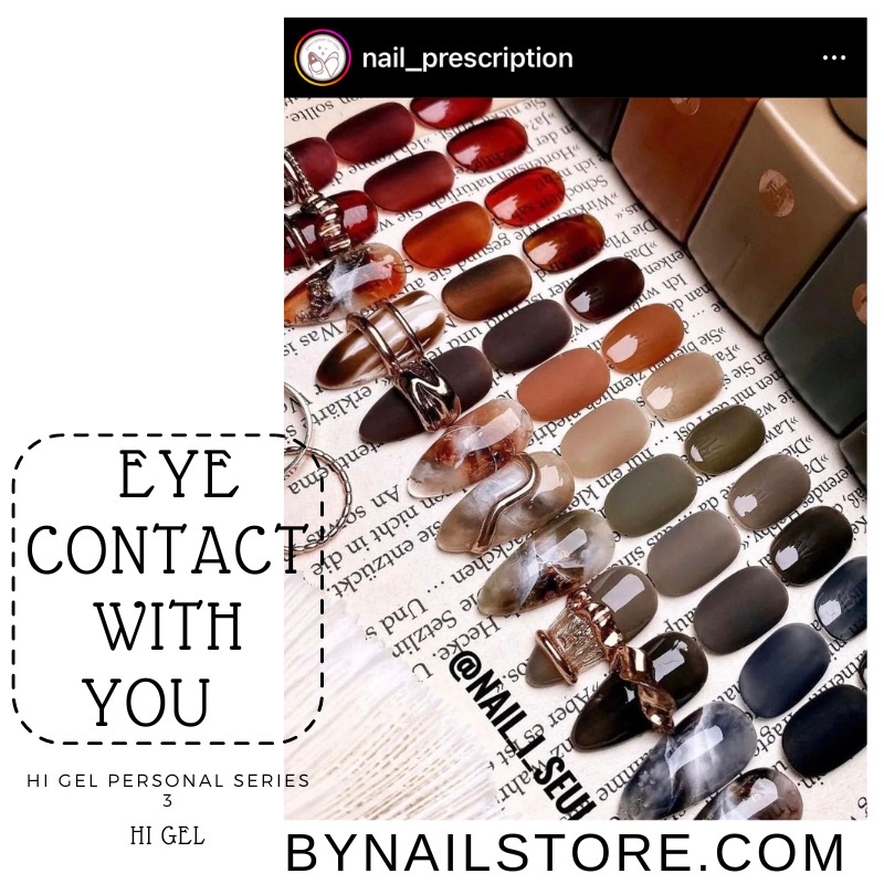 Sơn gel thạch cap cấp Hàn Quốc tách lẻ collection Personal Color series 3 Eye Contact with you collection (1pcs)