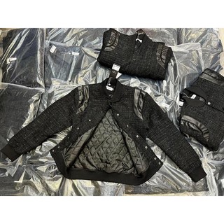 Áo Khoác Teddy Jacket Dạ Tweed