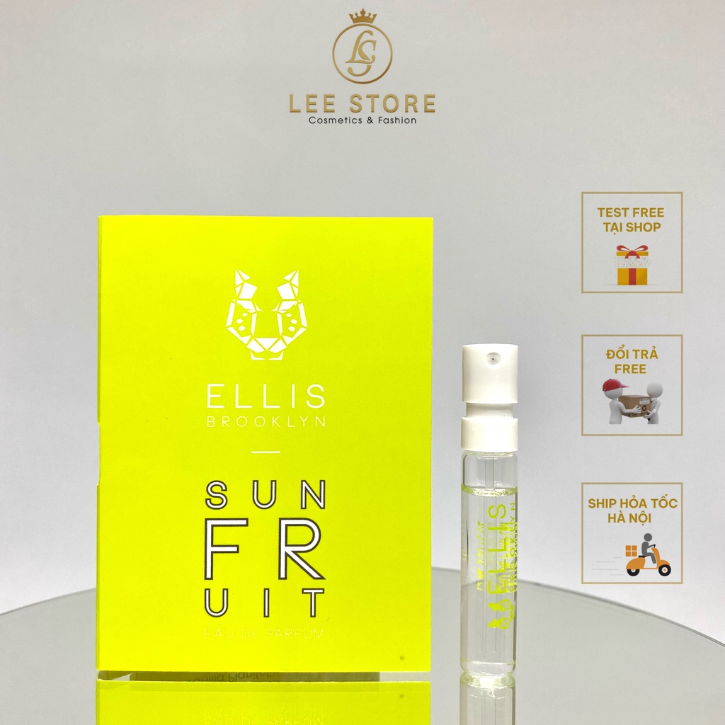 Vial nước hoa Tươi Mát Ellis Brooklyn Sunfruit LEESTORE