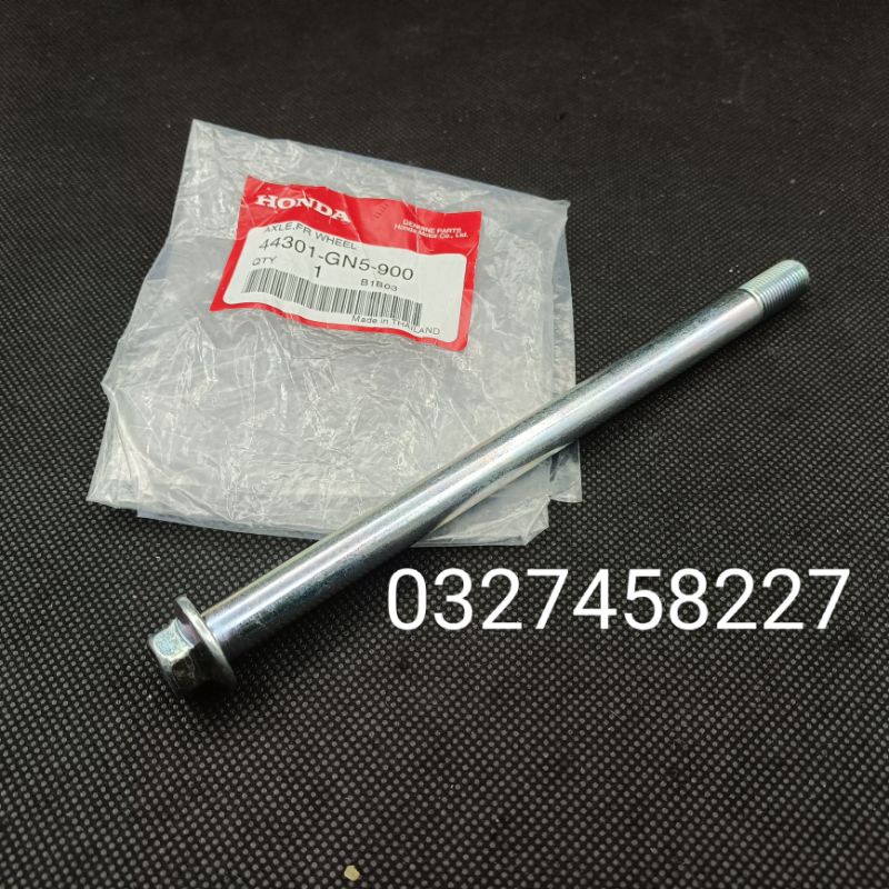Trục cốt bánh đùm trước xe DREAM thái zin chính hãng