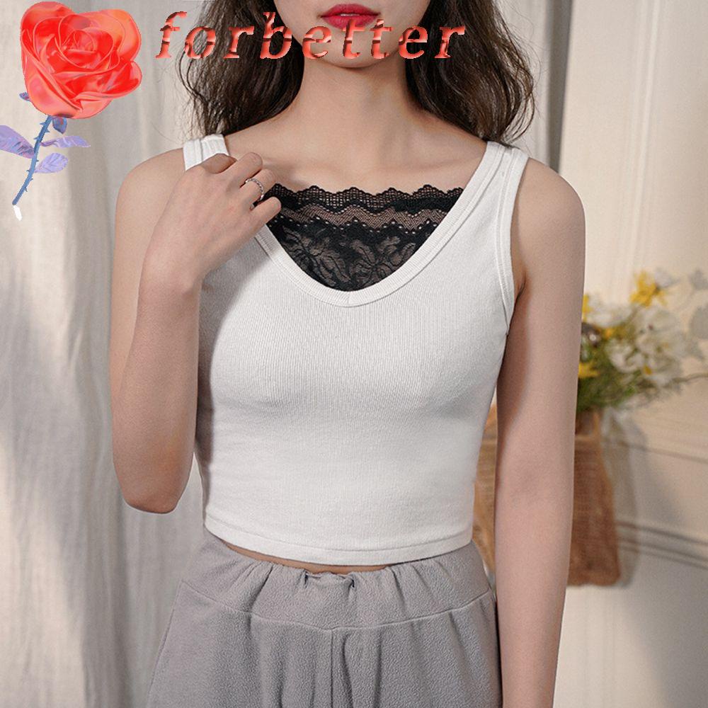 FORBETTER Comfortable Women Tube Tops Adjustable Chest Cover Strapless Bra Wrap Lace Transparent For Girls Overlay Corset Anti Tarnish Bra Lace Tube Tops Insert Wrap Bra/Multicolor