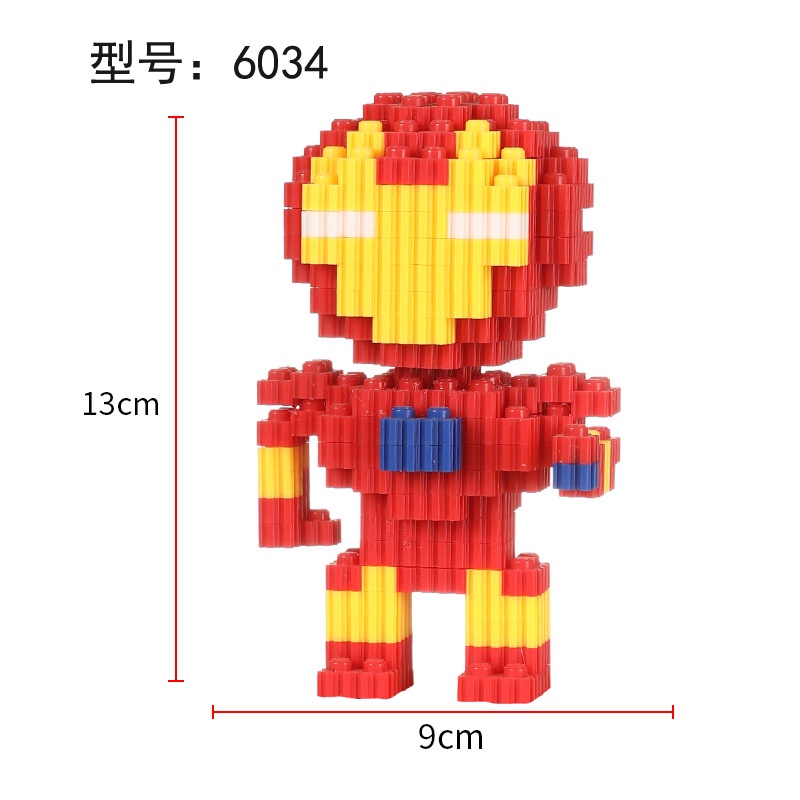 Đồ Chơi Mô Hình Lắp Ghép Lê gô 3D Mini Cho Bé Rèn Luyện Khéo Léo Phát Triển Tư Duy