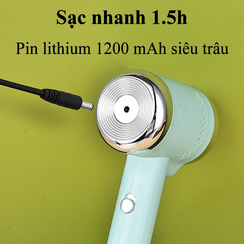 Máy Chà Gót Chân 2 Đầu Mài Cao Cấp Siêu Sạch Tẩy Tế Bào Chết Cho Tiệm Nail Tại Nhà Có Đèn Tia Cực Tím Khử Trùng