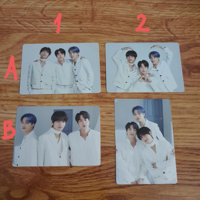 [BTS chính hãng] Thẻ ảnh card unit Tae Jin Jimin