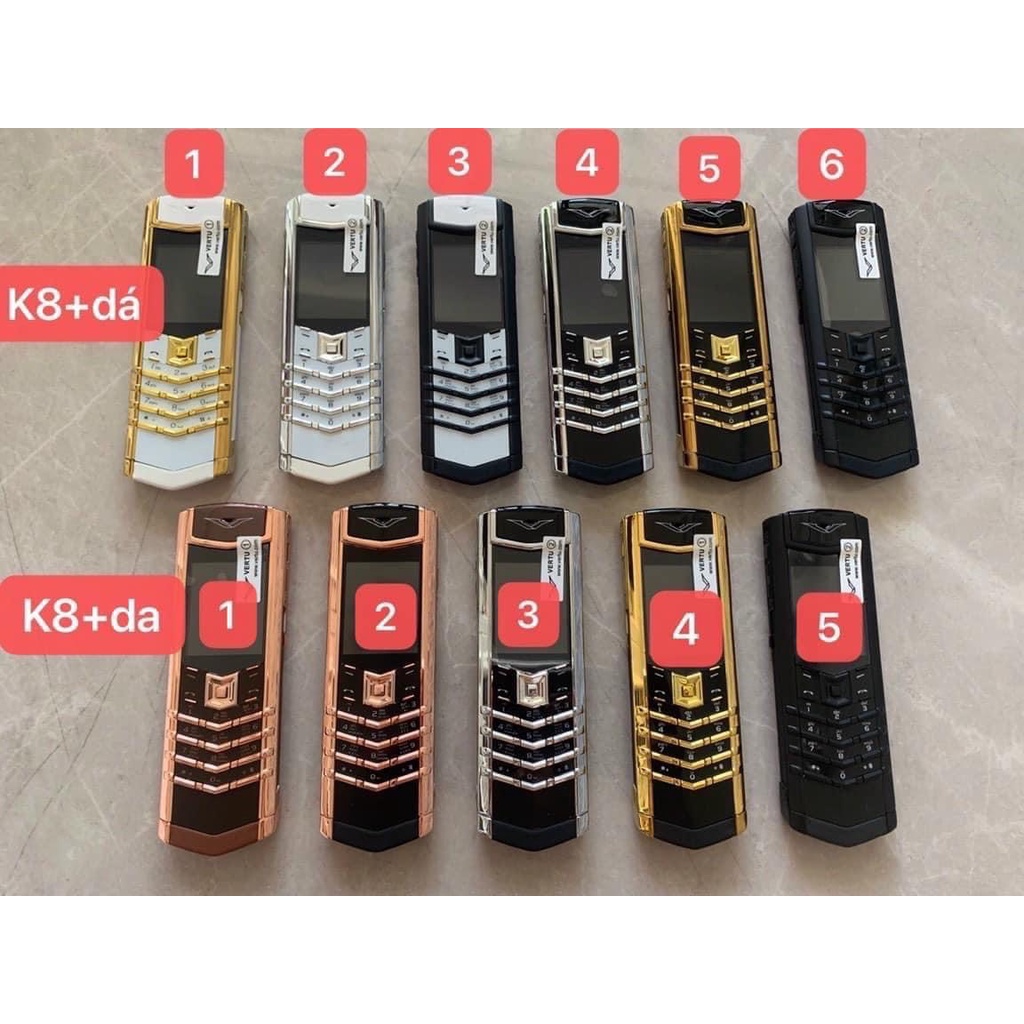 Điện thoại K88 nghe gọi 2 sim 1 thẻ nhớ độc lạ sang trọng pin khoẻ giá rẻ