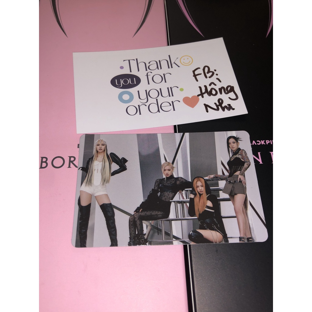 CARD LISA BLACKPINK