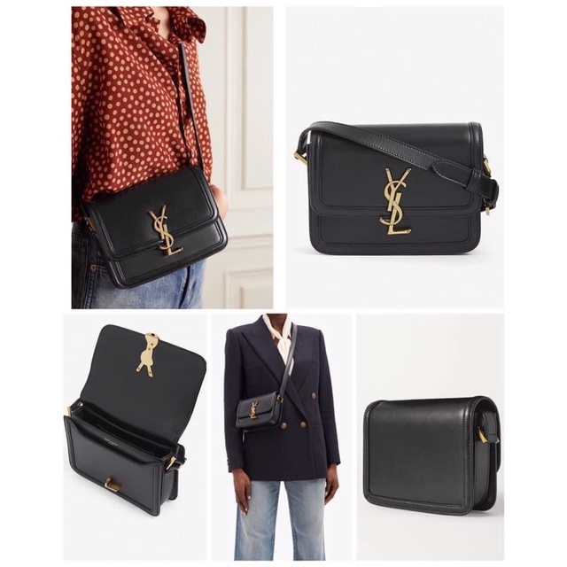 Mẫu túi YSL Super sz19 màu đen cực Sành Điệu về Fullbox