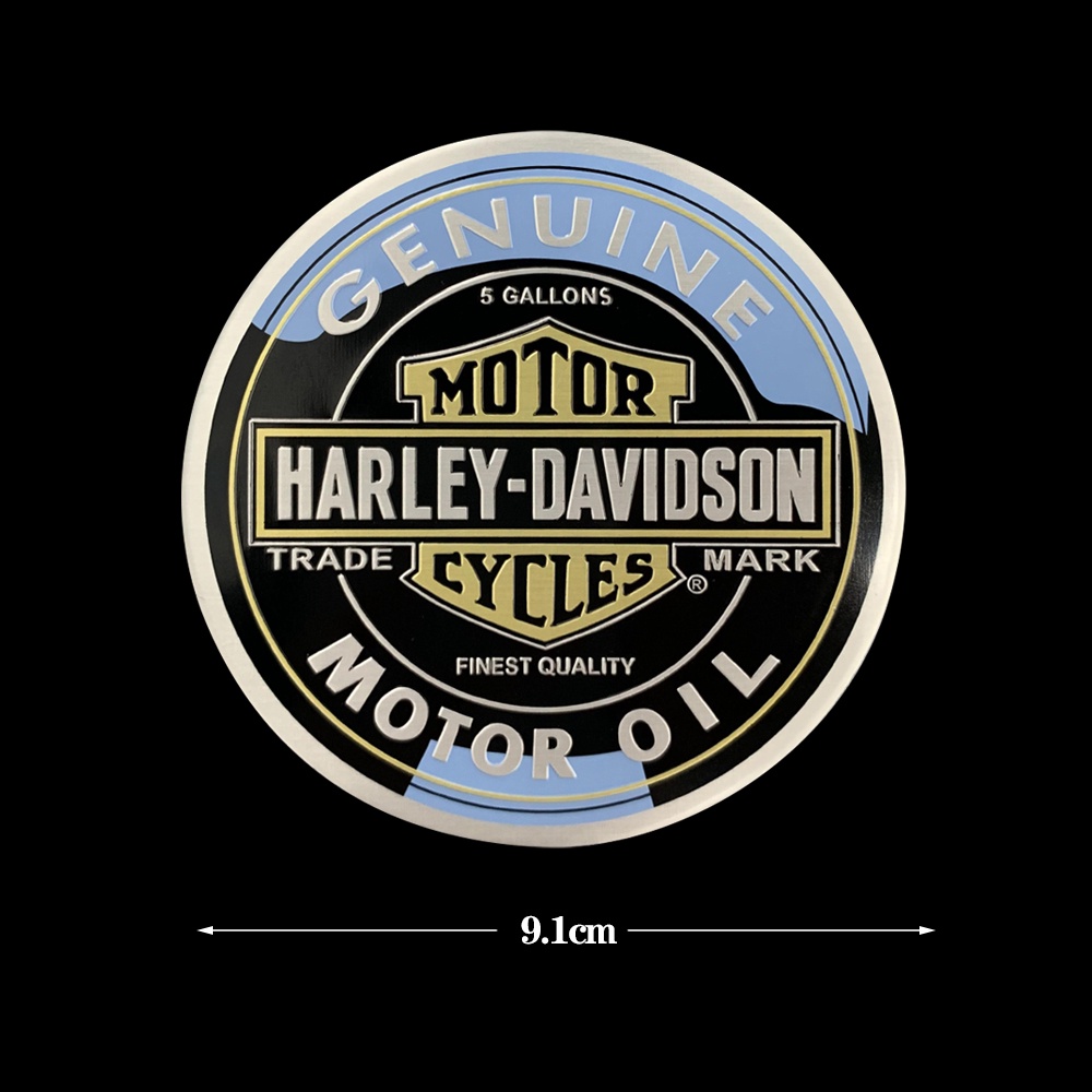 Decal Nhôm Dán Trang Trí Xe Mô Tô Harley
