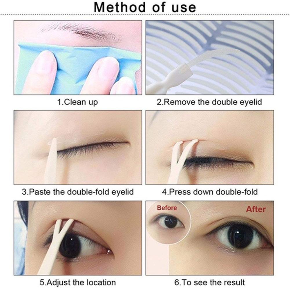 Miếng dán kích mí Double - Sided Double Eyelid Tape The face shop - Gel kích mí Pro Eyelashes Eyelash Glue The face shop