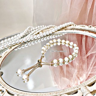 PEARLET Vòng Tay Hạt Châu Nước Ngọt Dễ Thương NHÀ NHỎ 1355
