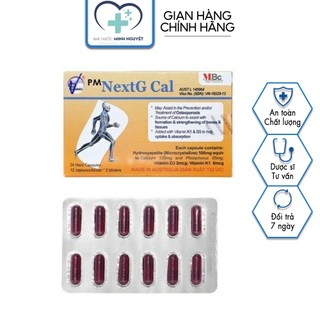 Canxi hữu cơ nextg cal hộp 60 viên nhập khẩu úc - cn102