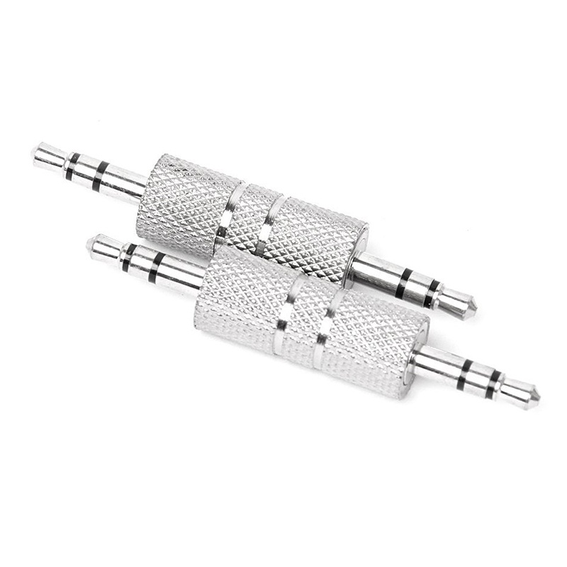 Set 2 Đầu Nối Âm Thanh 3.5mm Male Sang 3.5mm Male