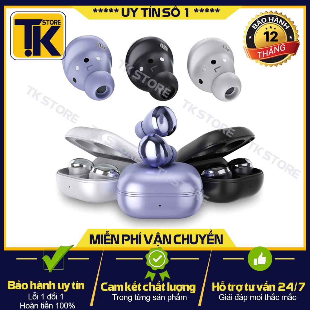 Tai Nghe Blutothth BUDS PRO Phiên Bản Mới Nhất 2022, Âm Thanh Cực Hay - BẢO HÀNH ĐỔI MỚI
