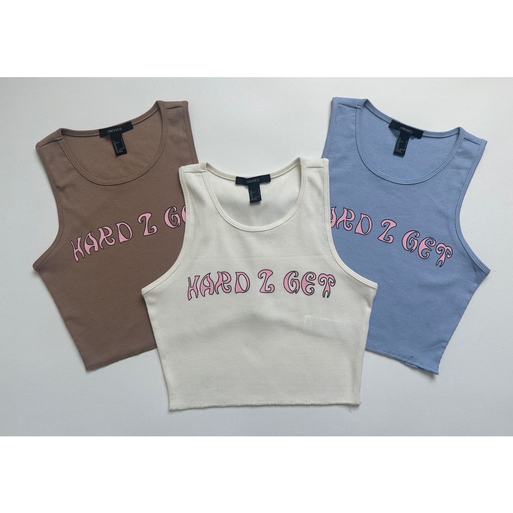 Áo sát nách, Croptop ba lỗ in nhiều mẫu