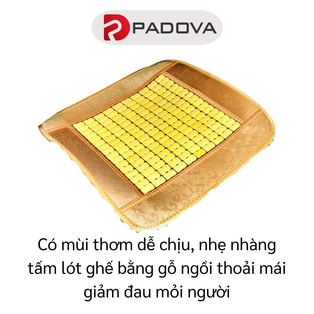 Đệm Lót Ghế Trúc Xe Hơi, Văn Phòng PADOVA Giúp Lưu Thông Máu, Chống Ê Mỏi 9417