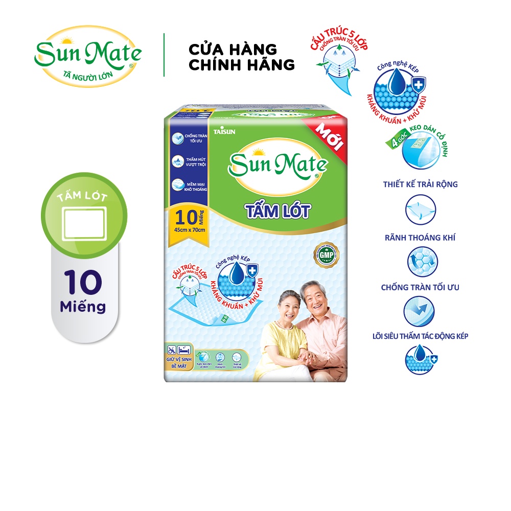 Tấm đệm lót SunMate (10 miếng)