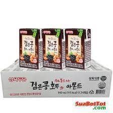 Thùng 24 Hộp Sữa Óc Chó Hàn Quốc - Sữa Óc Chó Hạnh Nhân Sahmyook 180mil