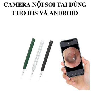 Camera nội soi tai wifi kết nối không dây điện thoại ios camera nội soi tai, mũi, họng kết nối cho hình ảnh nắc nét