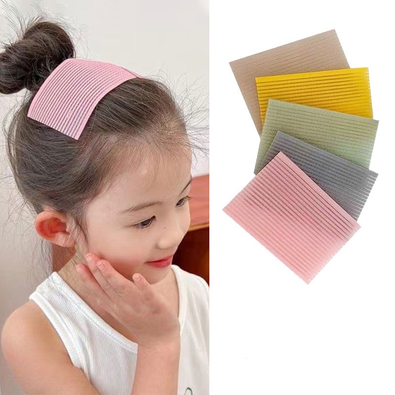 Set 1 miếng dán tóc kích thước 6x7cm trang điểm màu sắc giá rẻ, Màu sắc: Đen, hồng, xanh dương