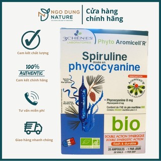 Tảo tươi spiruline bio pháp - tảo ống
