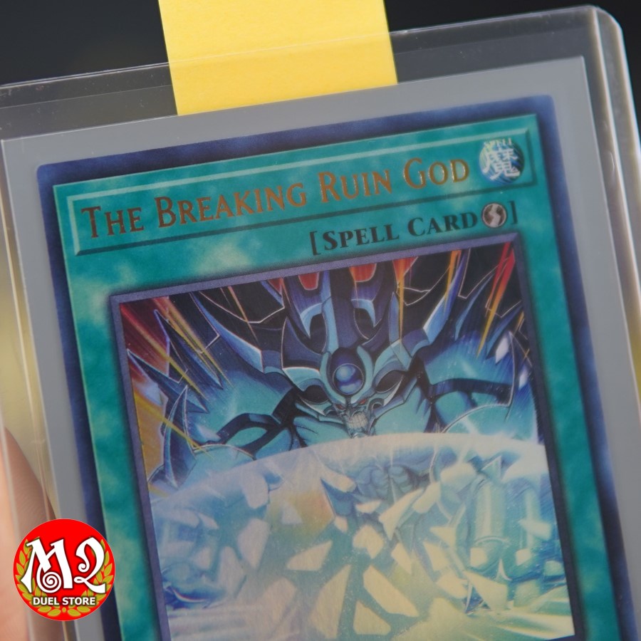 Lá thẻ bài Yugioh MP22-EN274 - The Breaking Ruin God - Ultra Rare - Tặng kèm Toploader