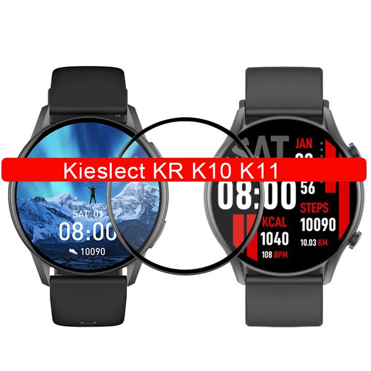Miếng Dán Bảo Vệ Màn Hình Cong 3D Cho Đồng Hồ Thông Minh Kieslect k11 K10 KR
