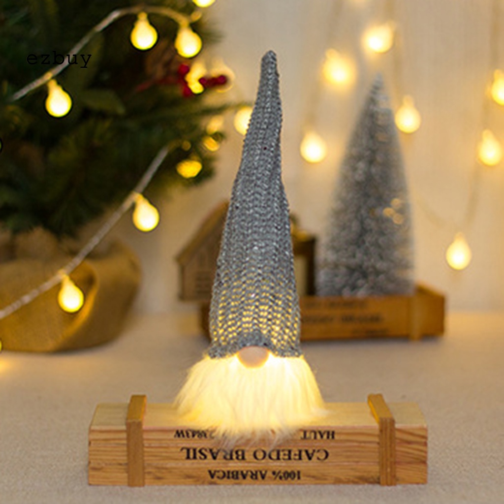 Búp Bê Trang Trí Giáng Sinh Có Đèn LED Phát Quang Siêu Bền Tiết Kiệm Năng Lượng