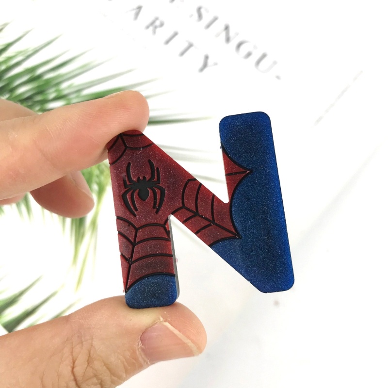 Khuôn Silicone Làm Móc Khóa Hình Chữ Cái