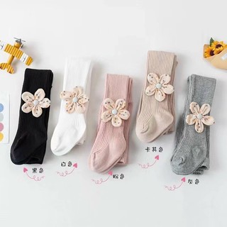 B235- quần tất len có bàn đính nơ